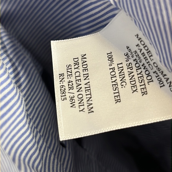 NEW Original penguin OSMANS Dress pants sz. 42R x 36W.   (93) - Picture 3 of 4